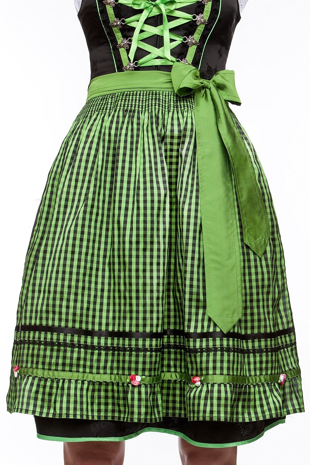 Midi Dirndl Geo apfel