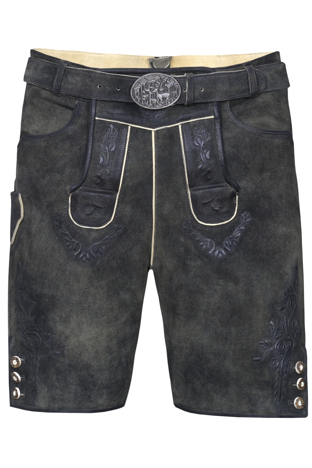 Kurze Wildbock Lederhose Alois