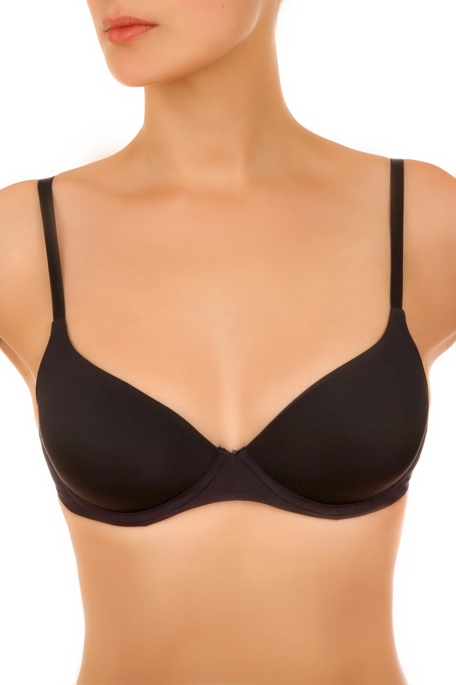 Sexy BH Trachten Push up schwarz