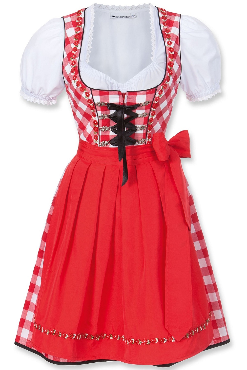 Mini Dirndl Joy rot