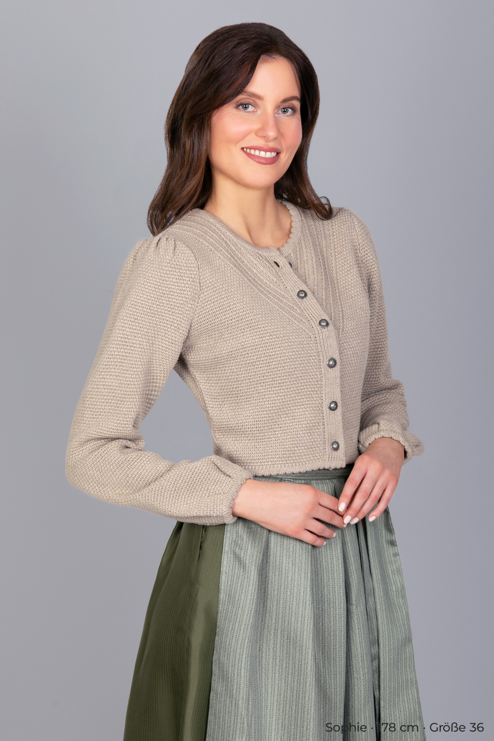 Strickjacke Isa Creme