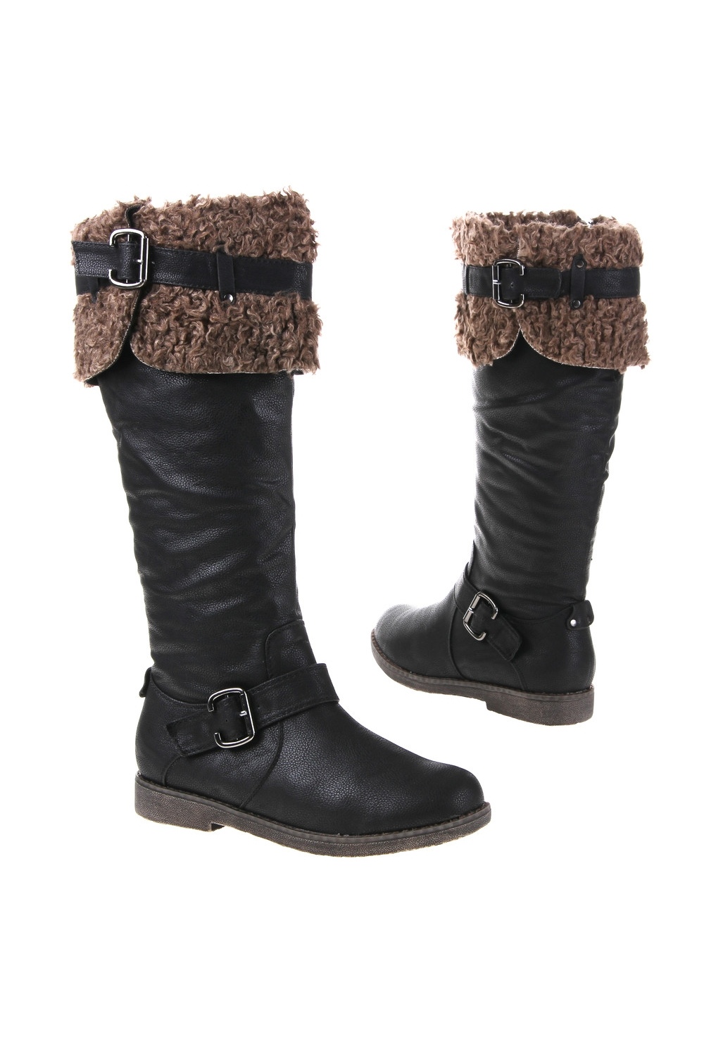 Damen Stiefel schwarz 7