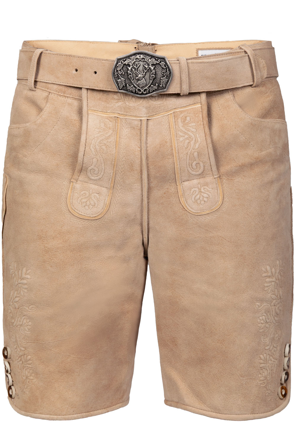 Kurze Wildbock Lederhose Balthasar