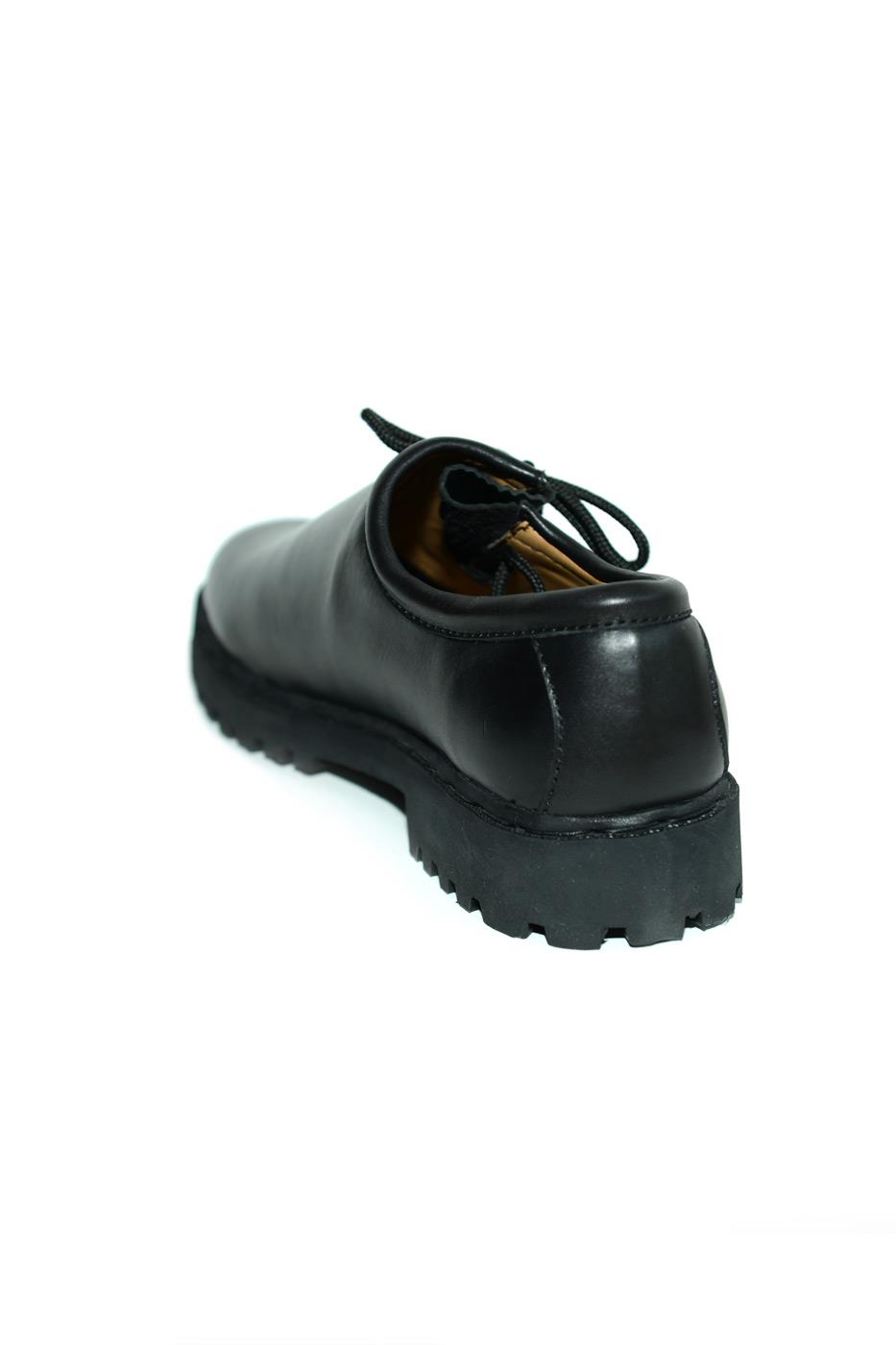 Schuhe schwarz Glattleder