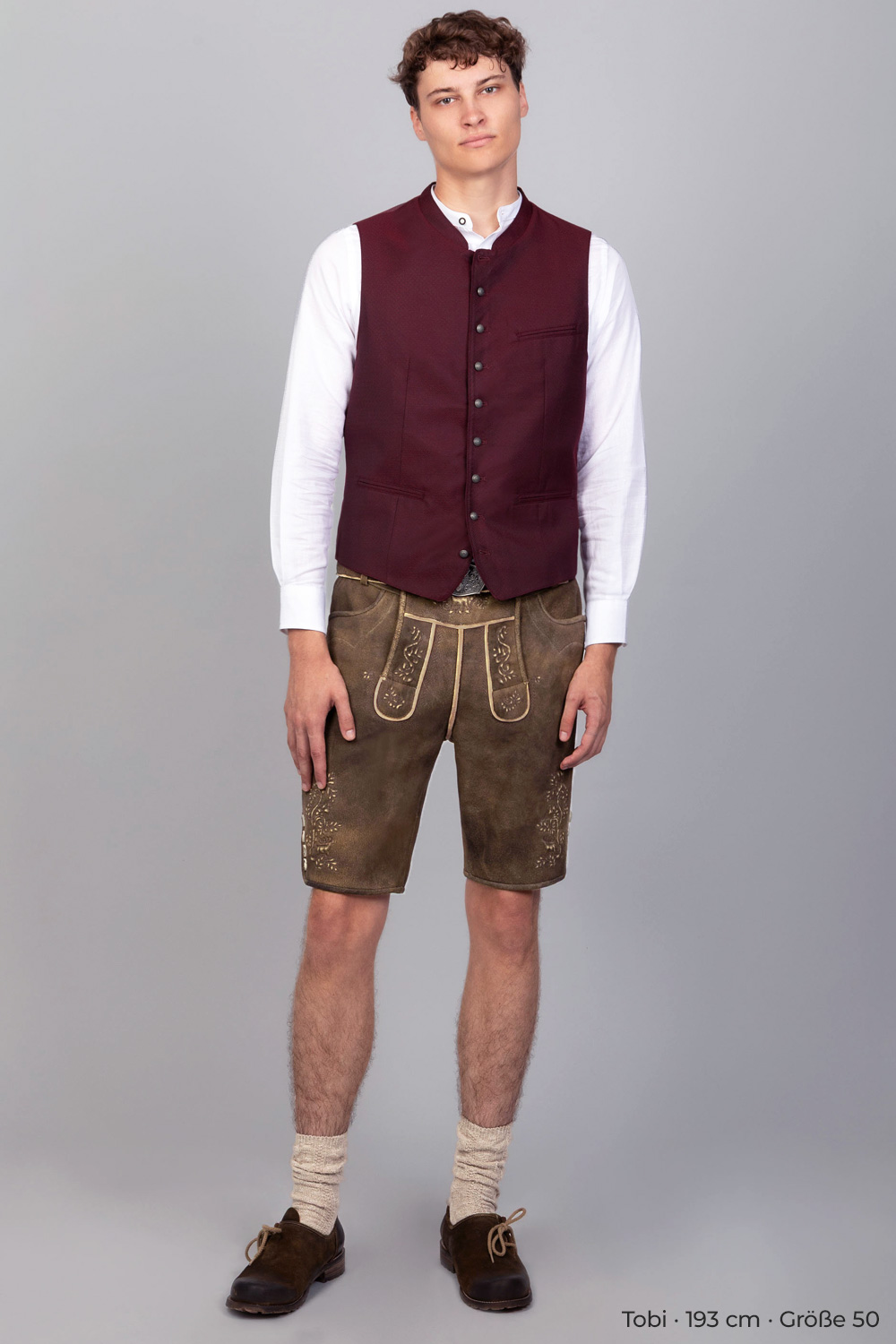Kurze Hirschlederhose Uli sämisch