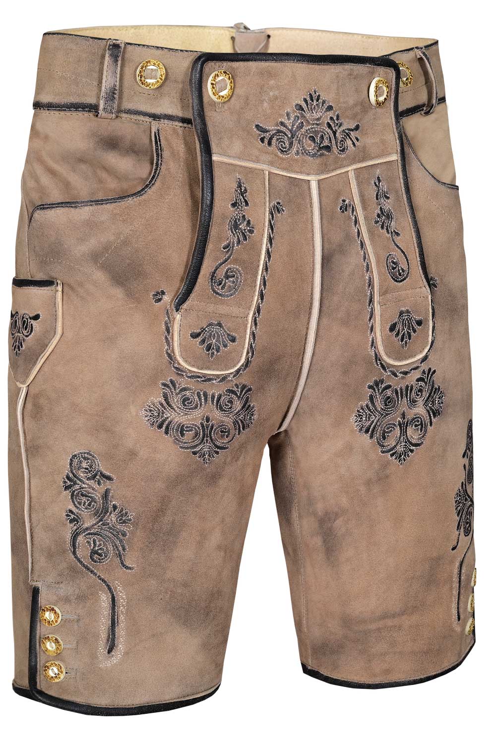 Kurze Wildbock Lederhose Vincent