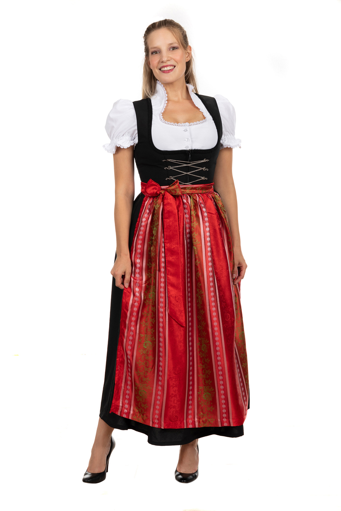 Langes Dirndl Sonja rot