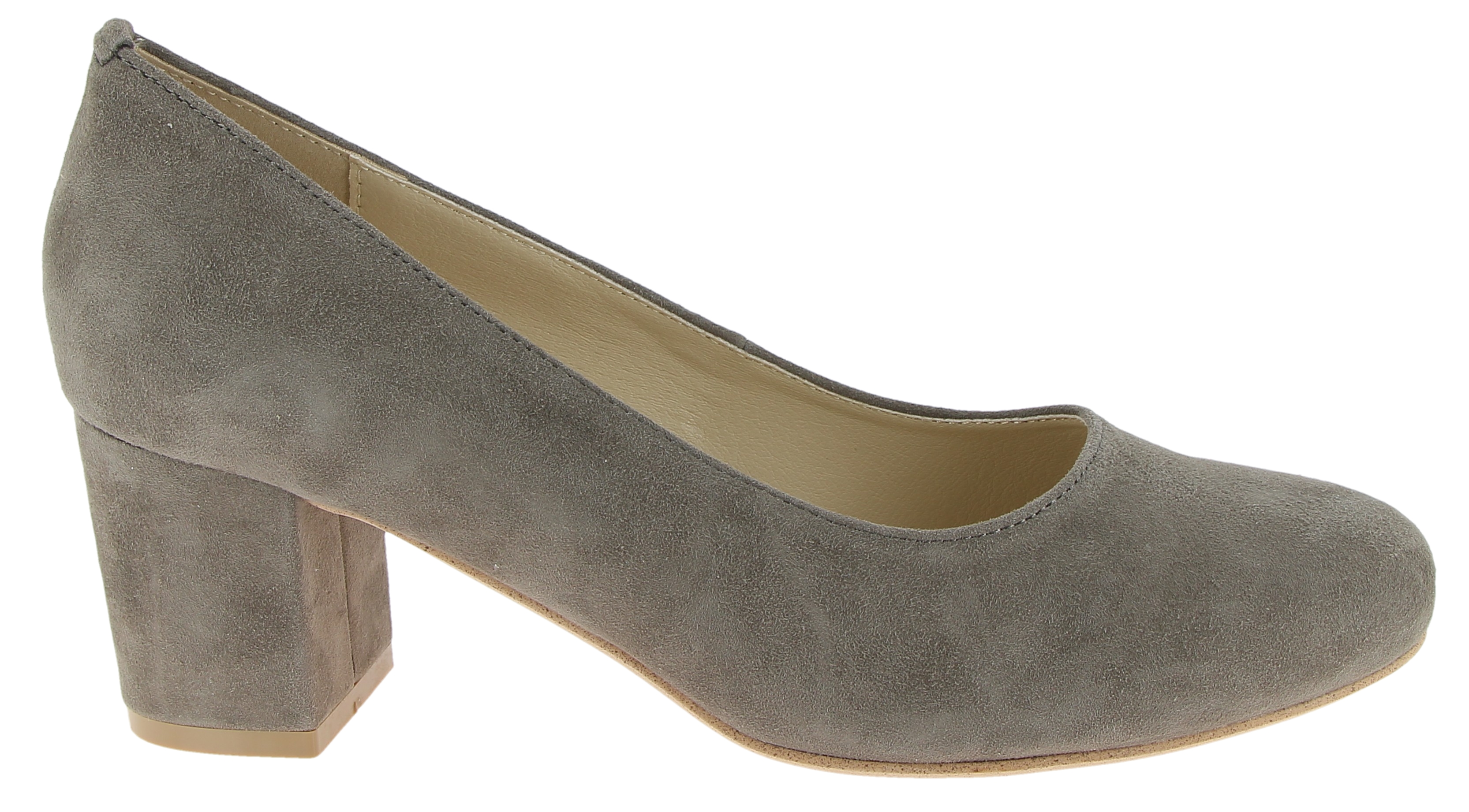 Damen Pumps Wildleder Anthrazit
