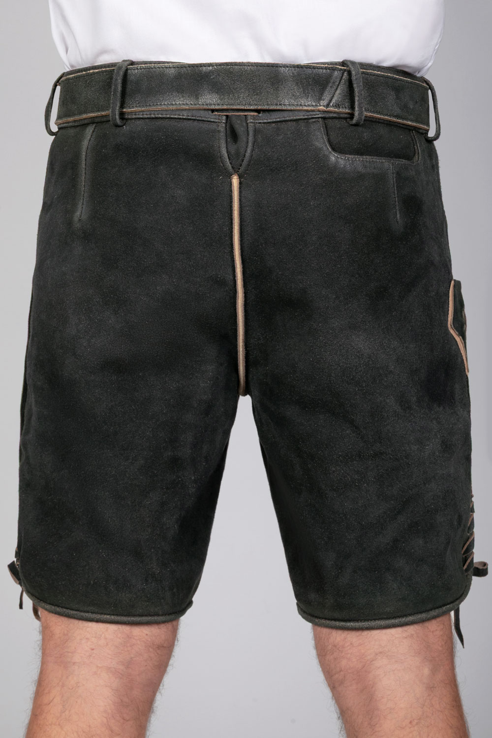 Kurze Wildbock Lederhose Friedl