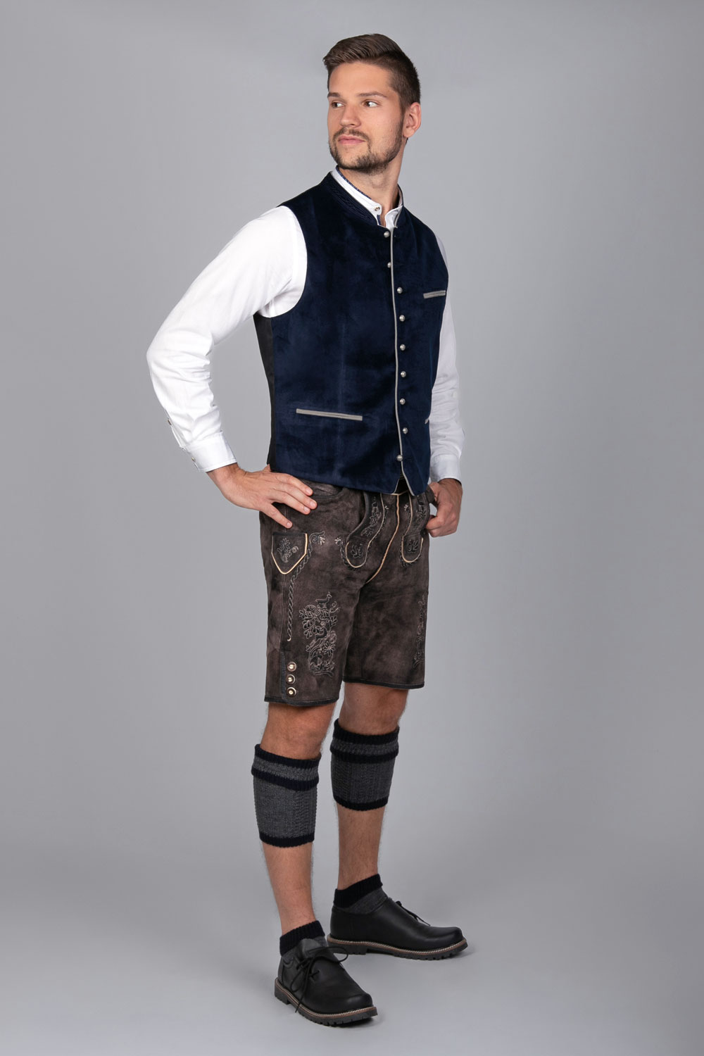 Kurze Trachtenlederhose Matze