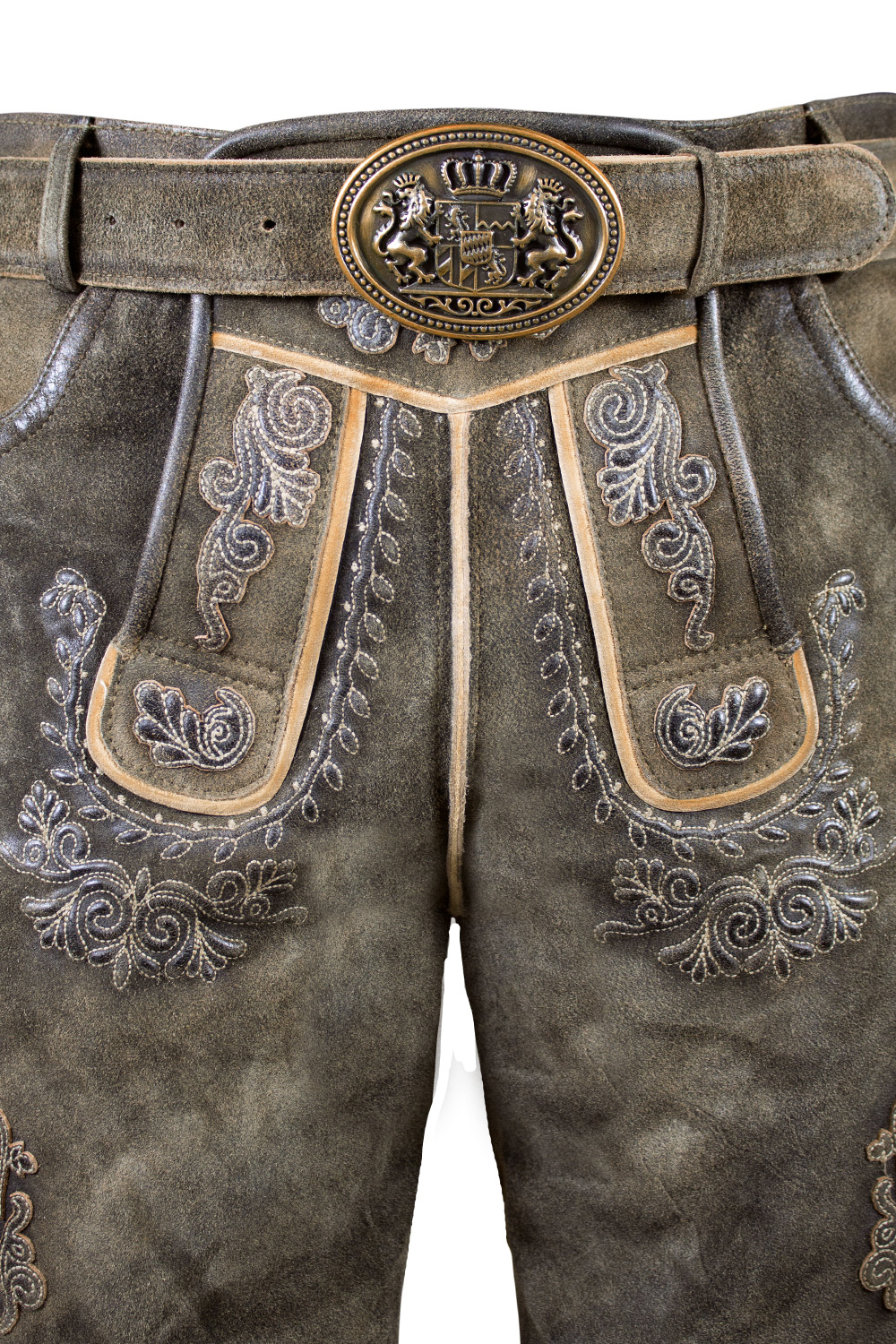 Kurze Wildbock Lederhose Marcel