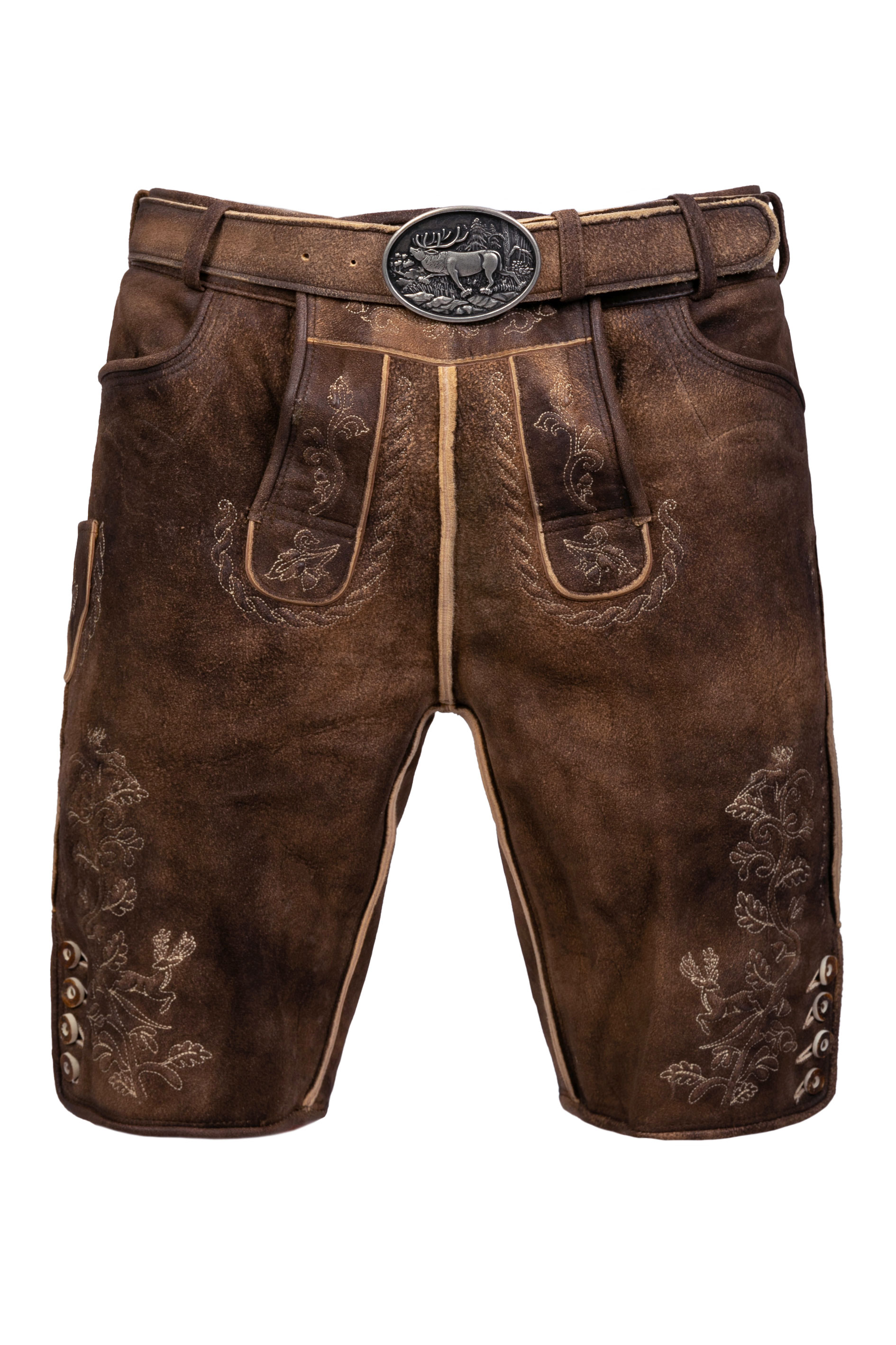Kurze Hirschlederhose Franz