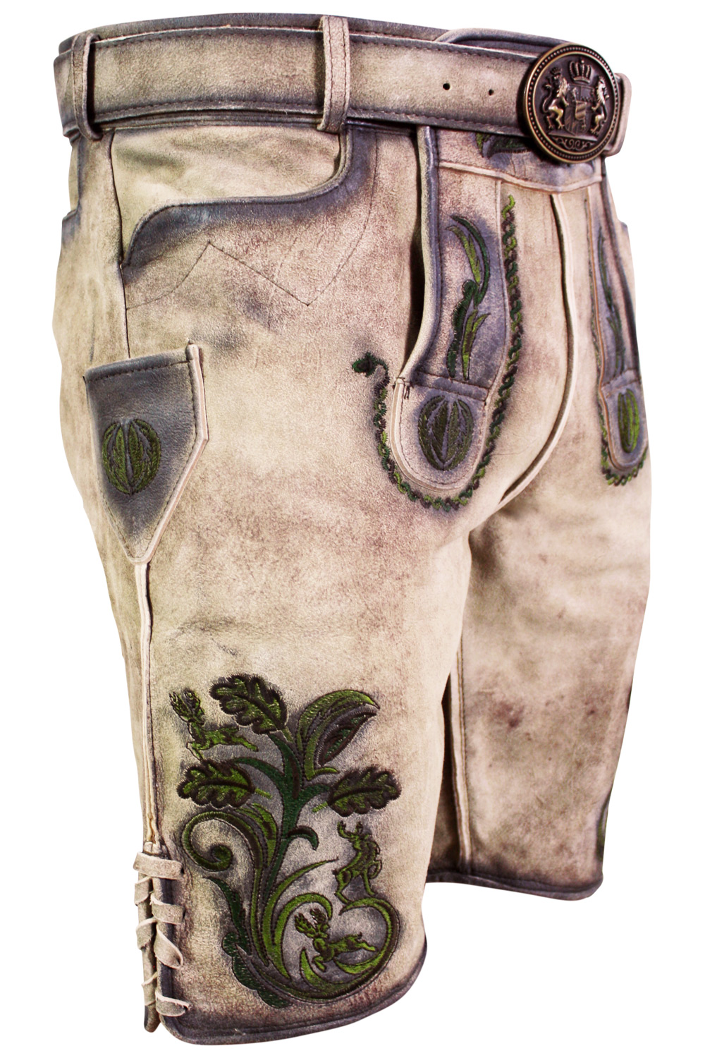 Kurze Wildbock Lederhose Michael