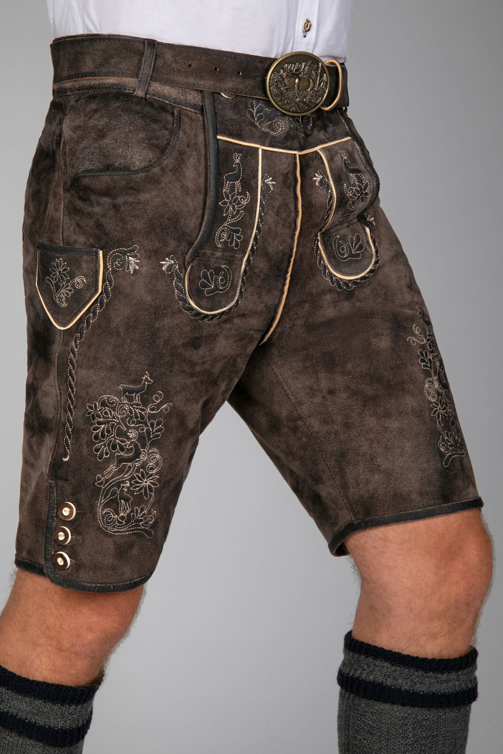 Kurze Trachtenlederhose Matze