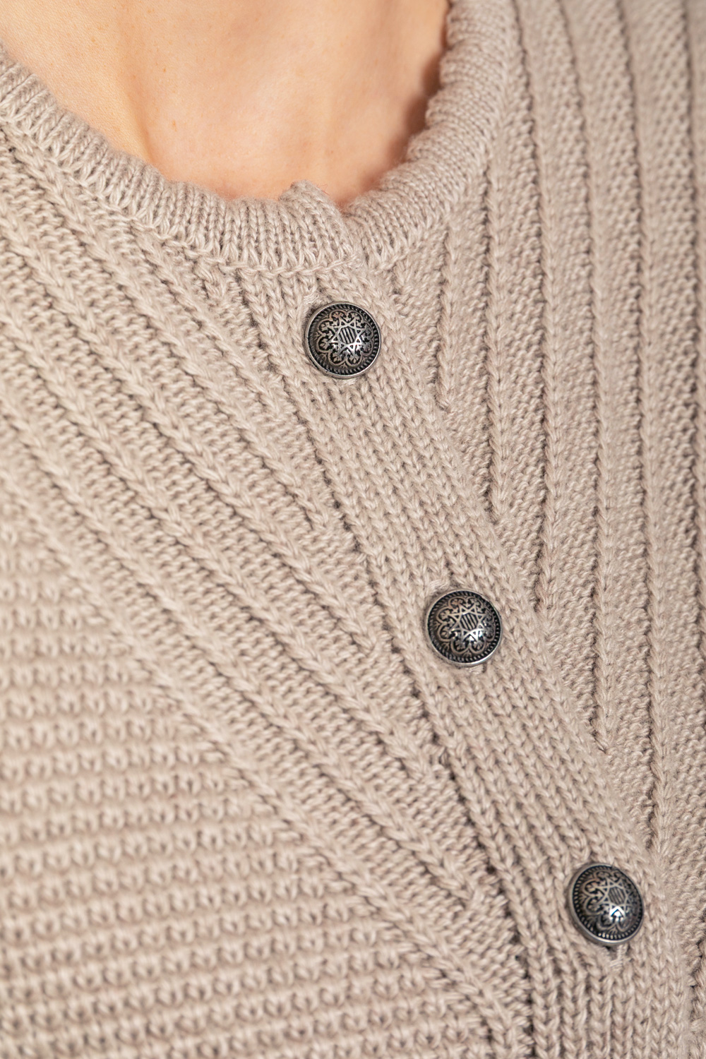 Strickjacke Isa Creme