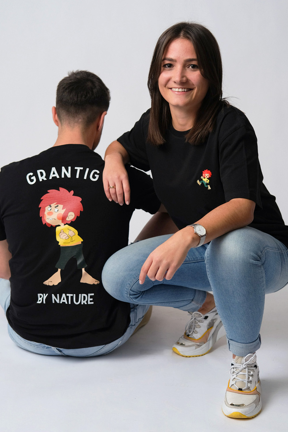 Bavarian Caps T-Shirt "Grantig by nature"