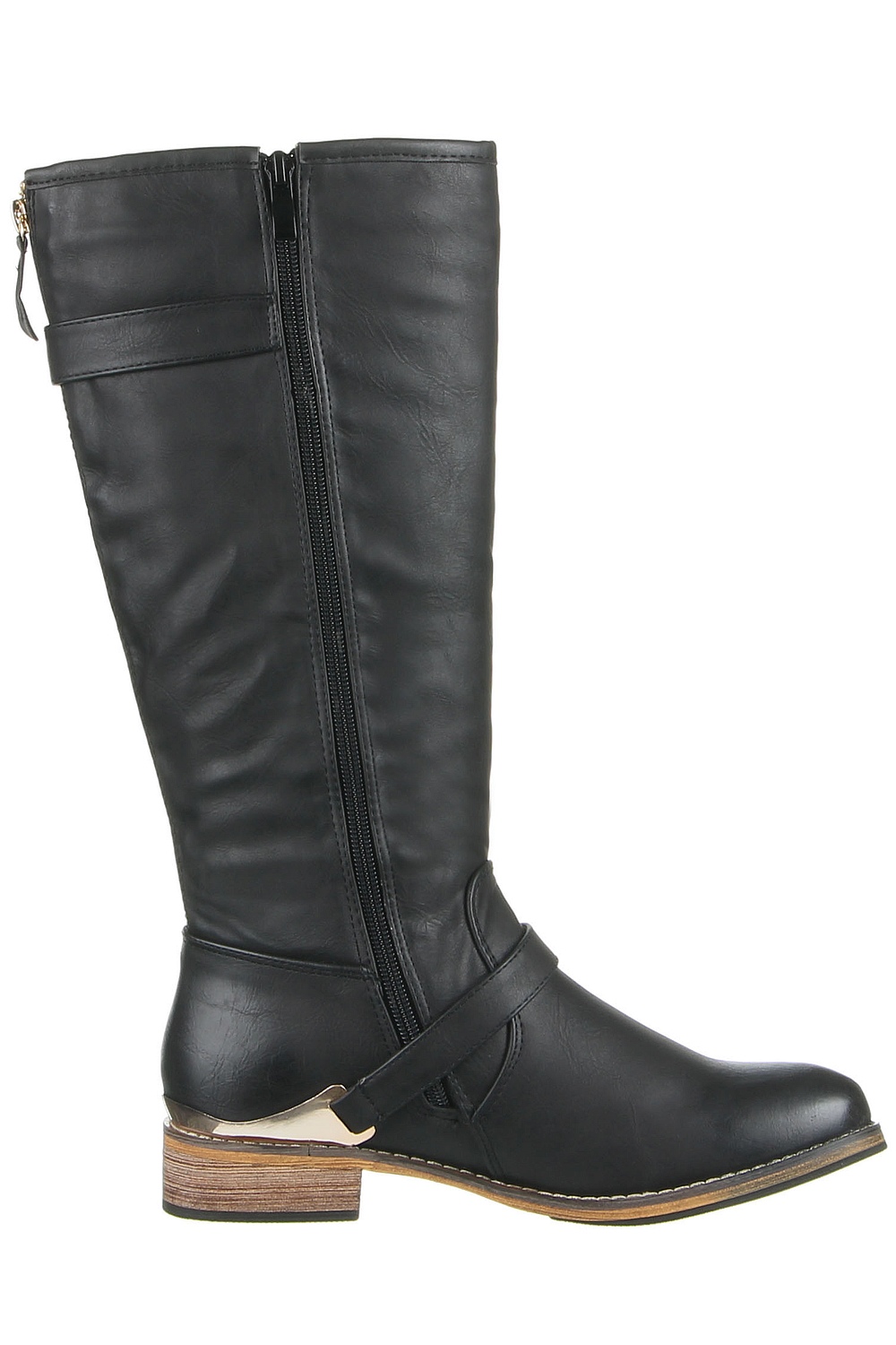 Damen Stiefel schwarz 5