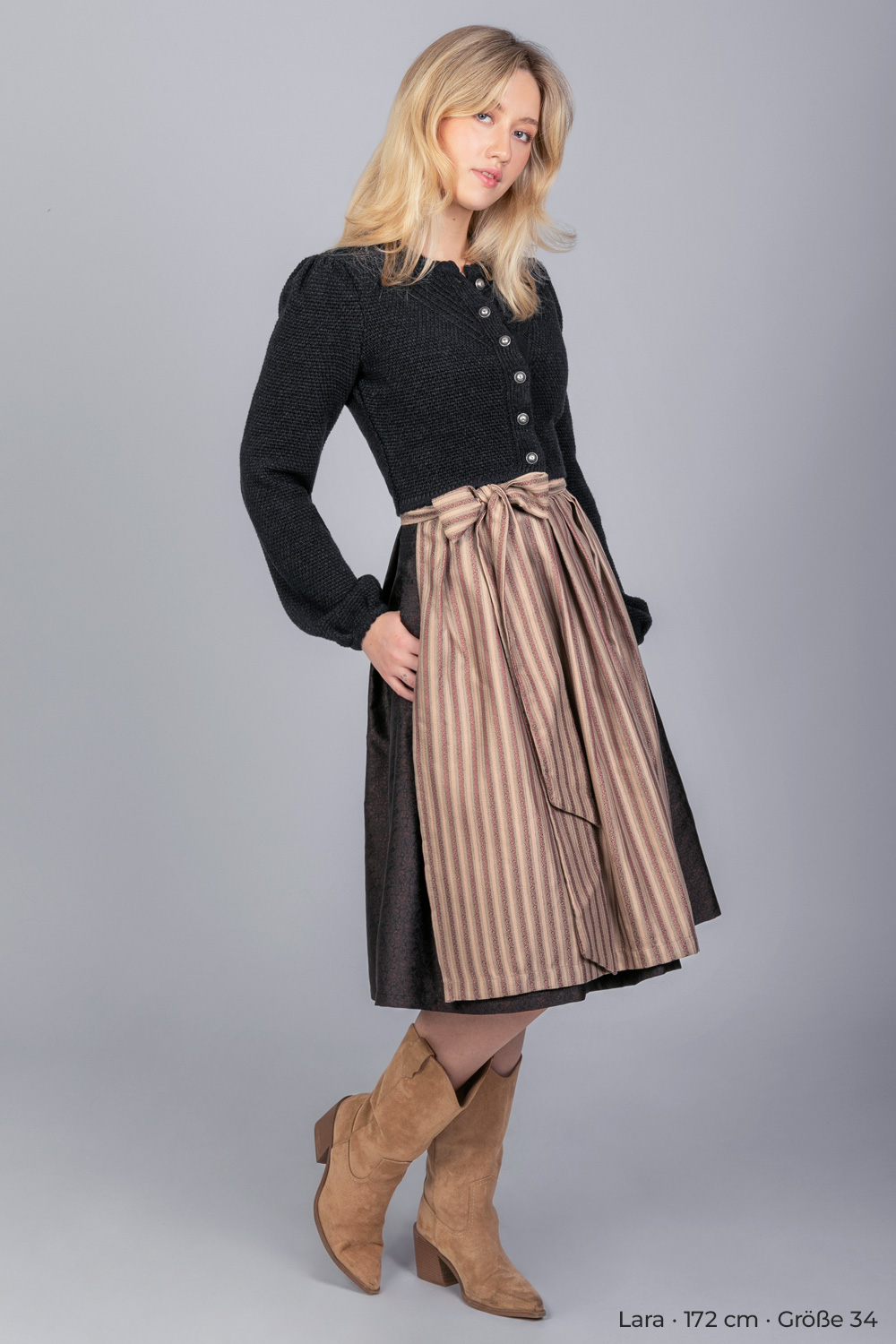 Strickjacke Isa Schwarz