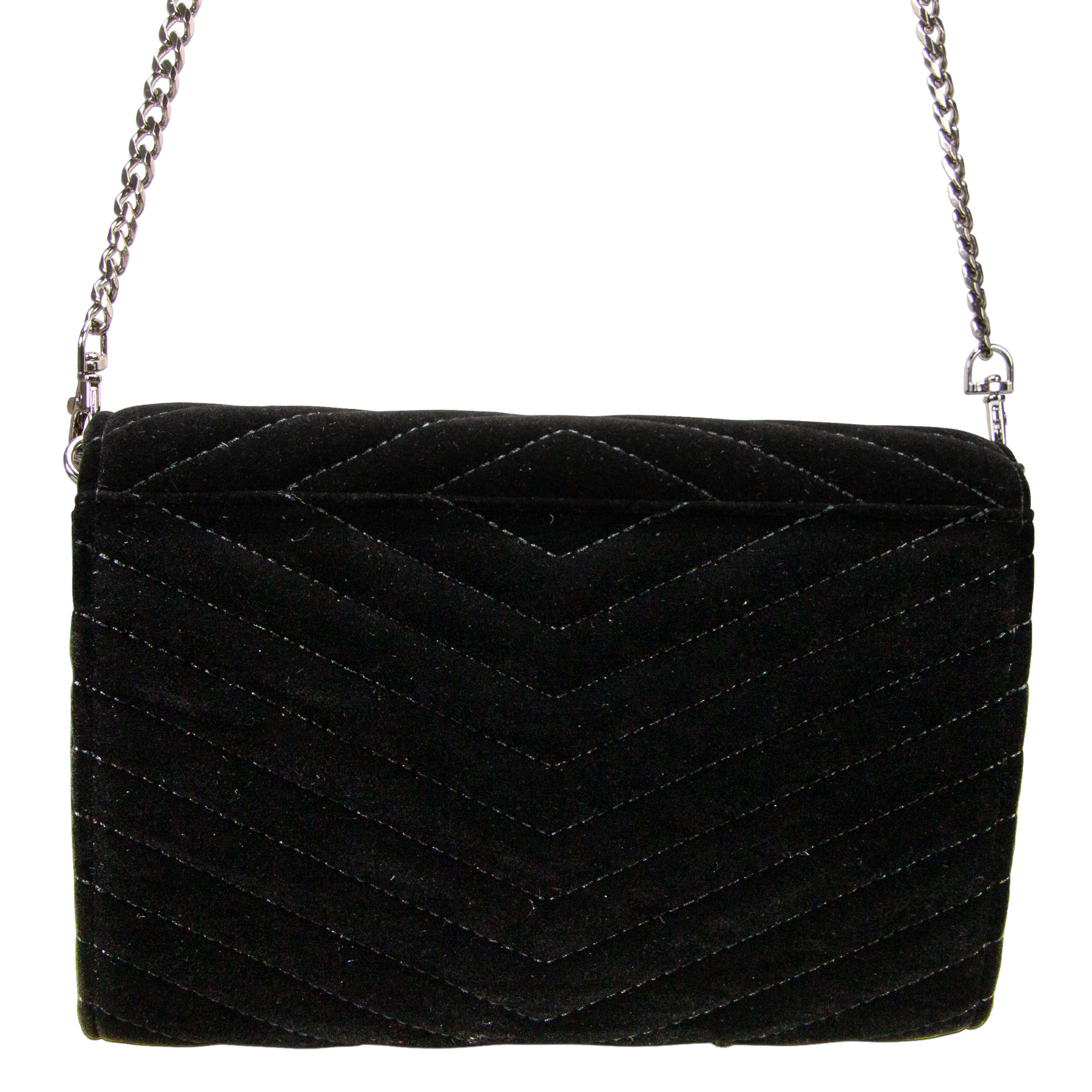 Trachten Dirndltasche Charlotte Samt Schwarz