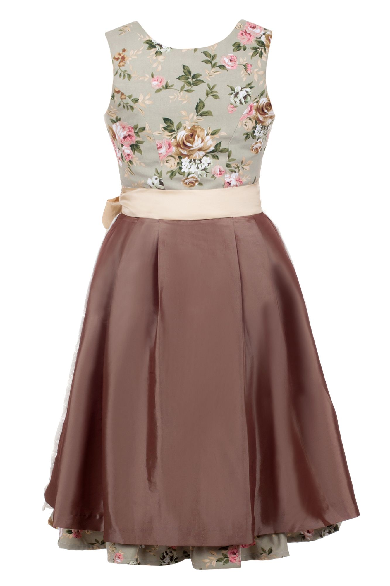 Midi Dirndl Blumen exclusive