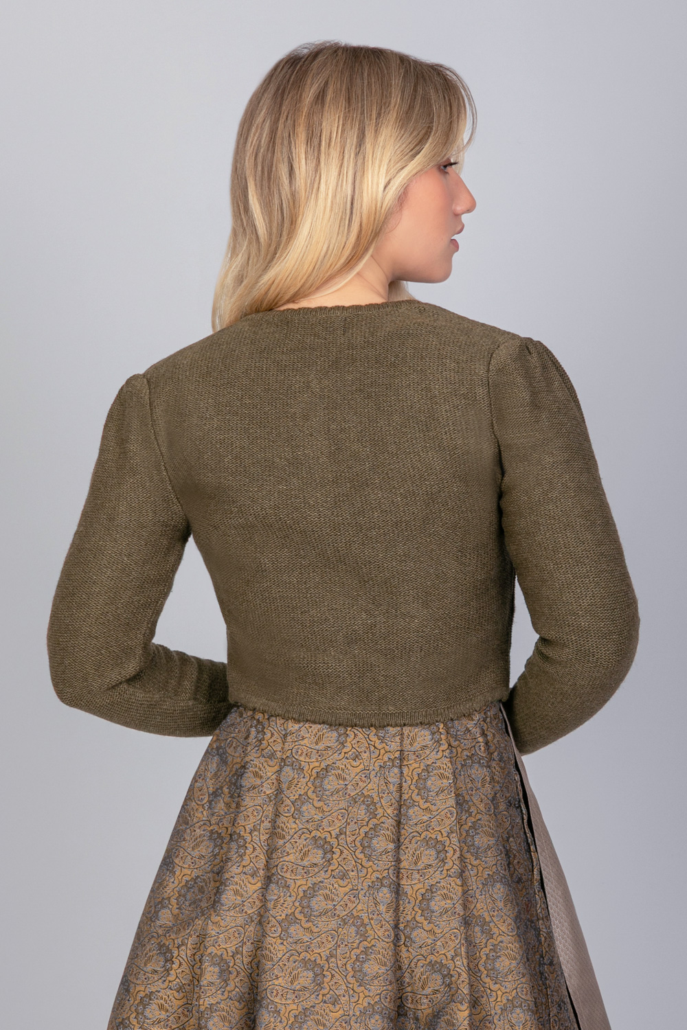 Strickjacke Sophie Khakigrün