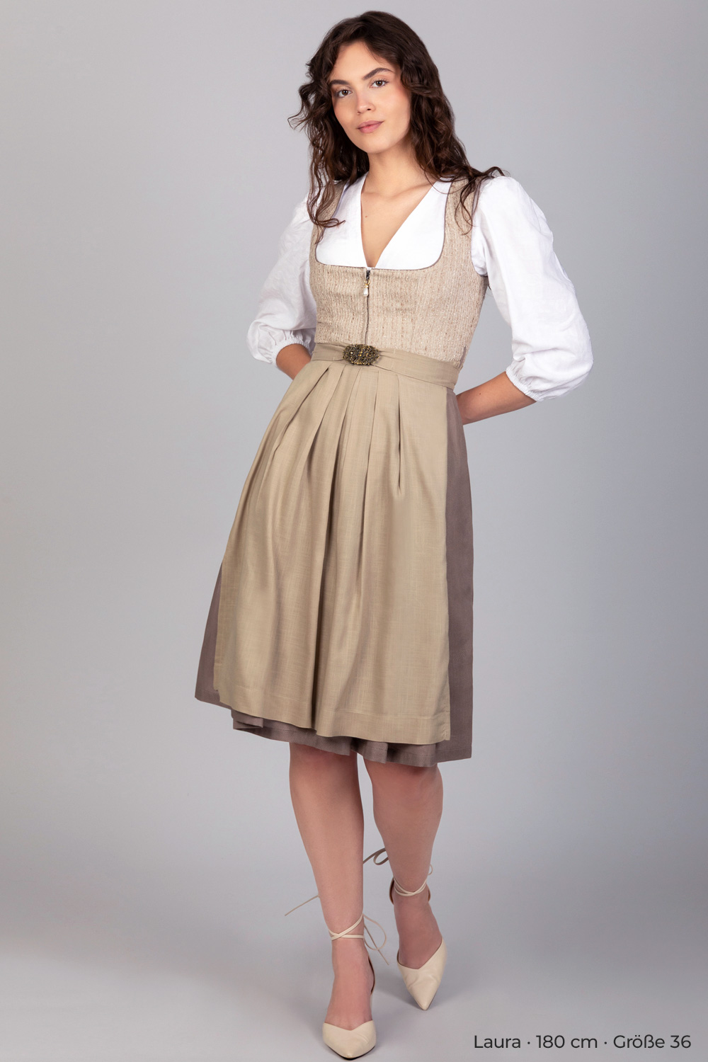 Midi Dirndl Edith Champagner