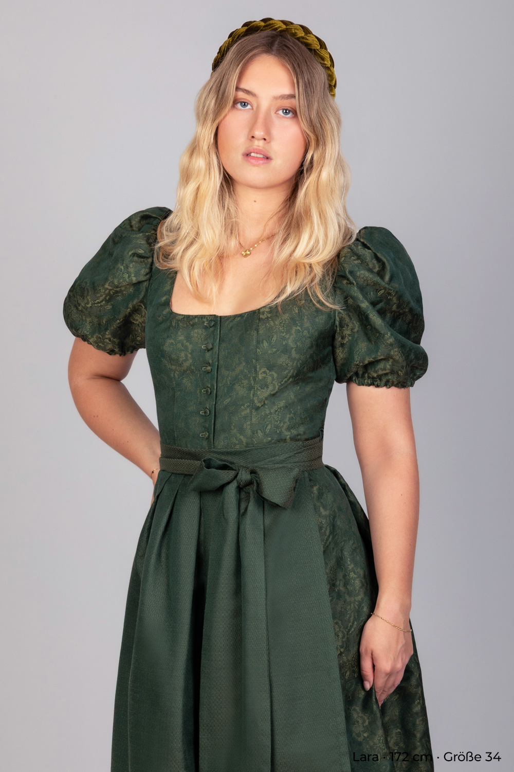 Made in Germany Dirndl Paulina mit Puffärmeln