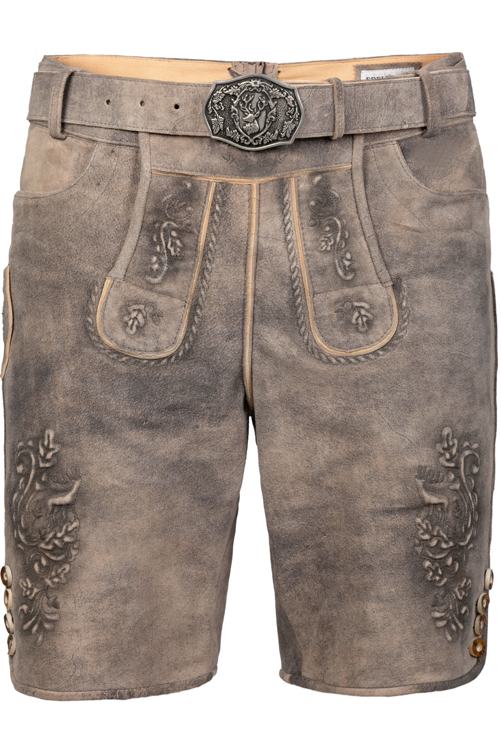 Kurze Wildbock Lederhose Maxl