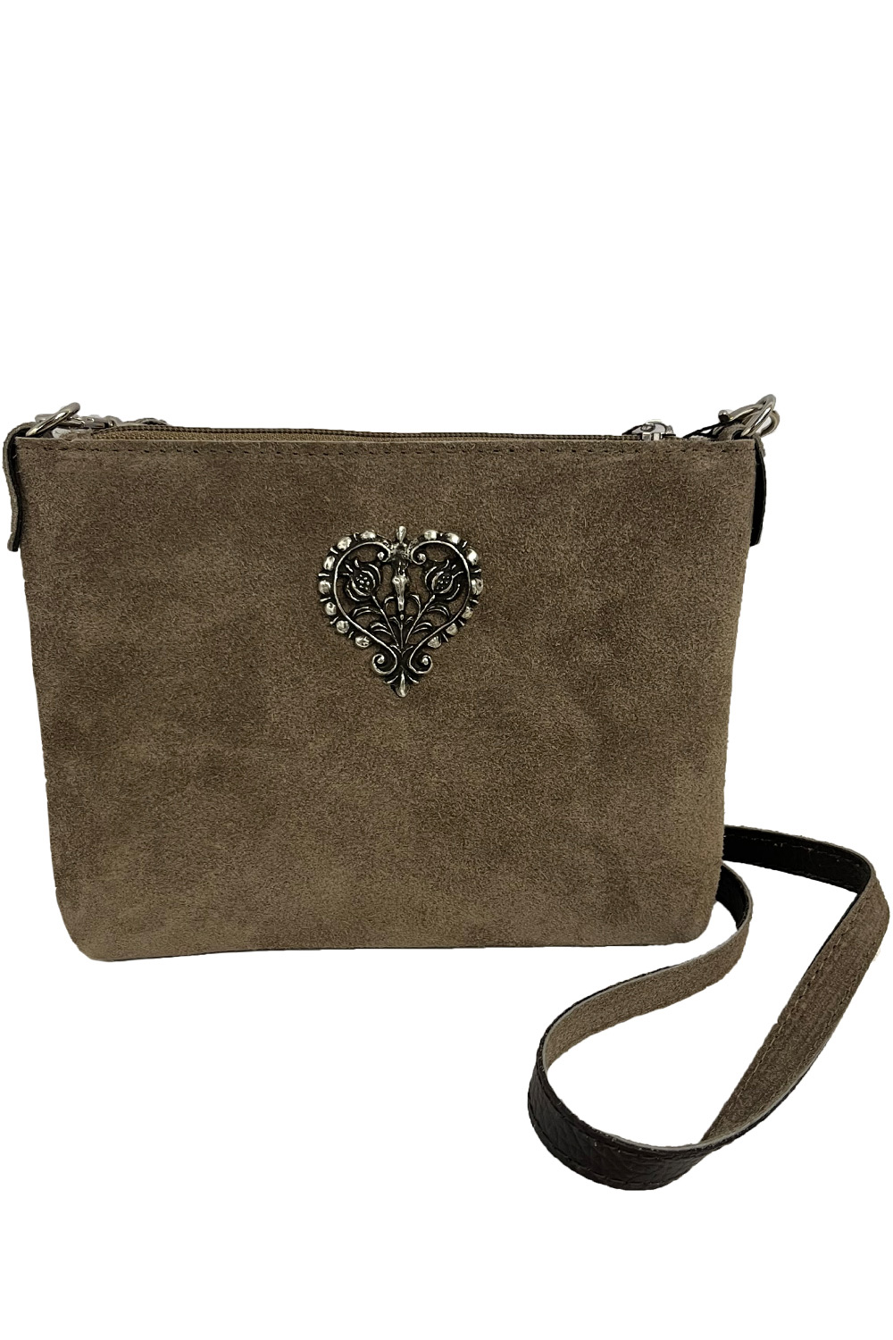 Dirndltasche Wildleder Herz