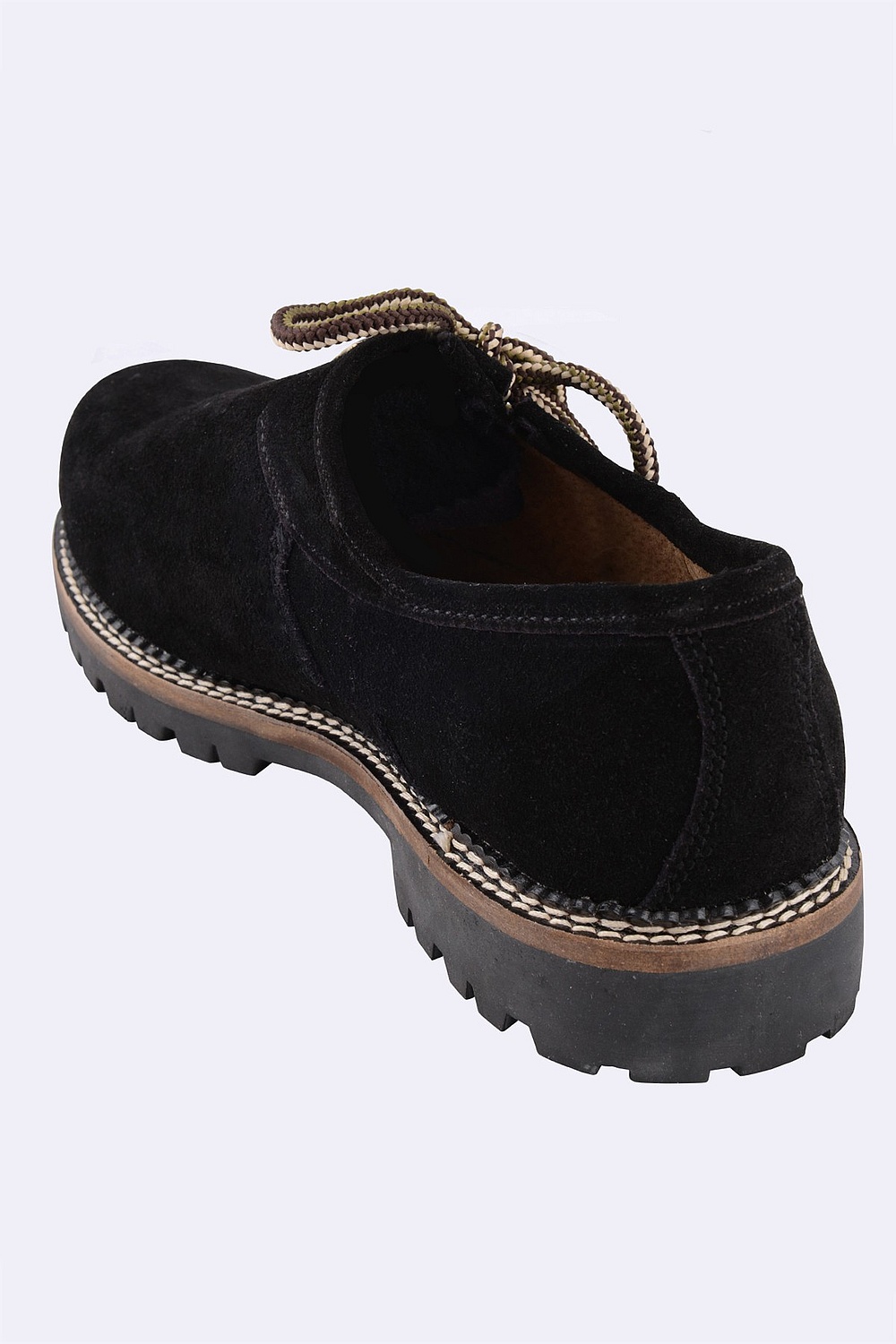 Schuhe 1224 velour schwarz