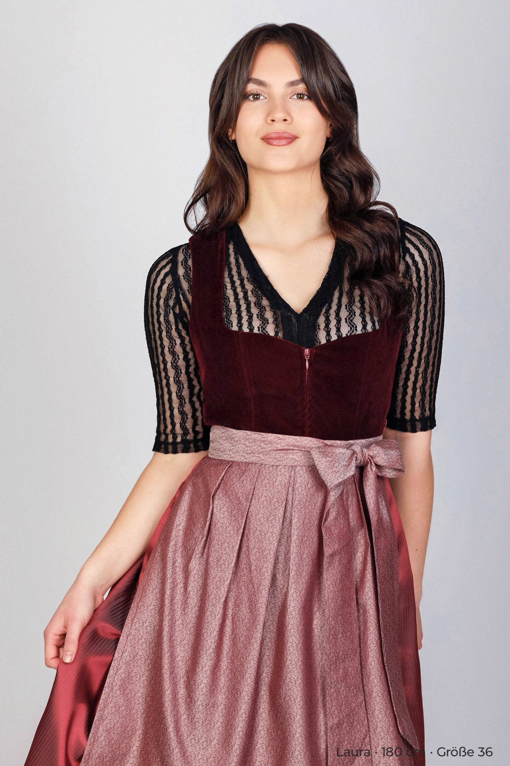 Dirndlbluse Anna Schwarz