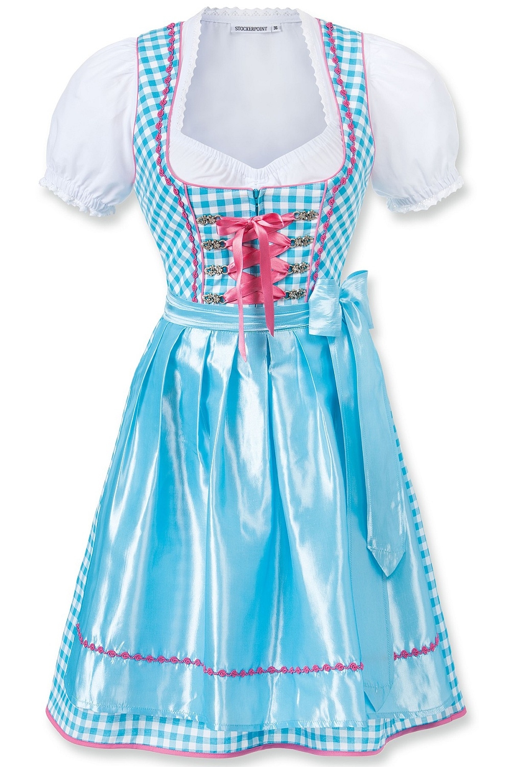 Mini Dirndl Fanny türkis