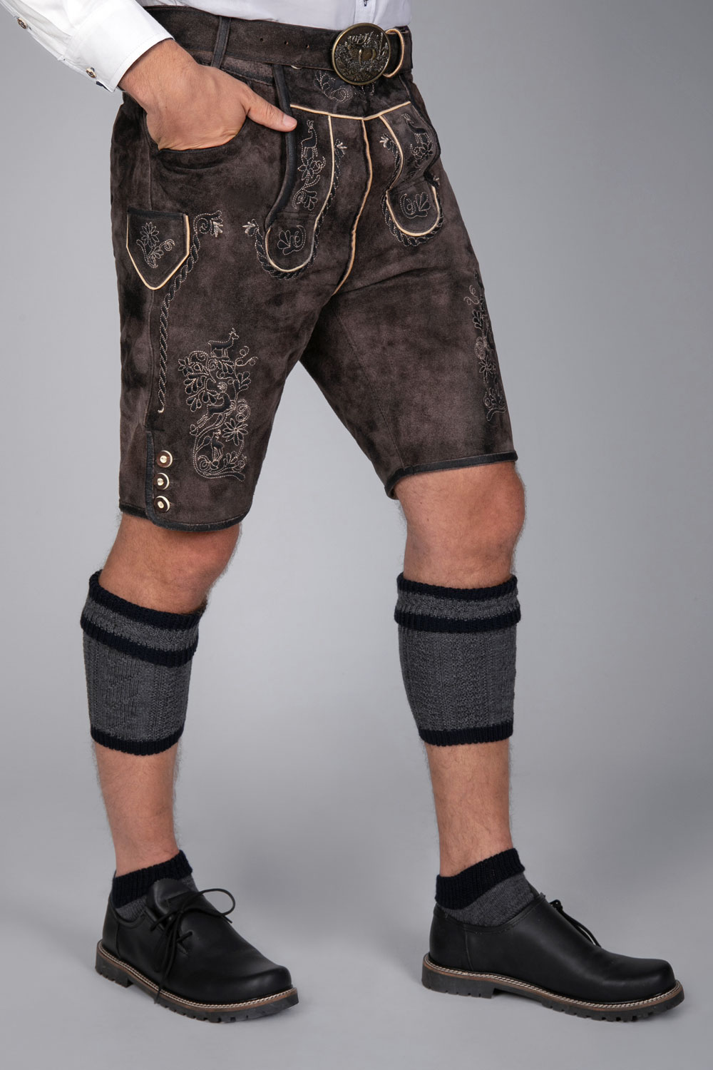 Kurze Trachtenlederhose Matze