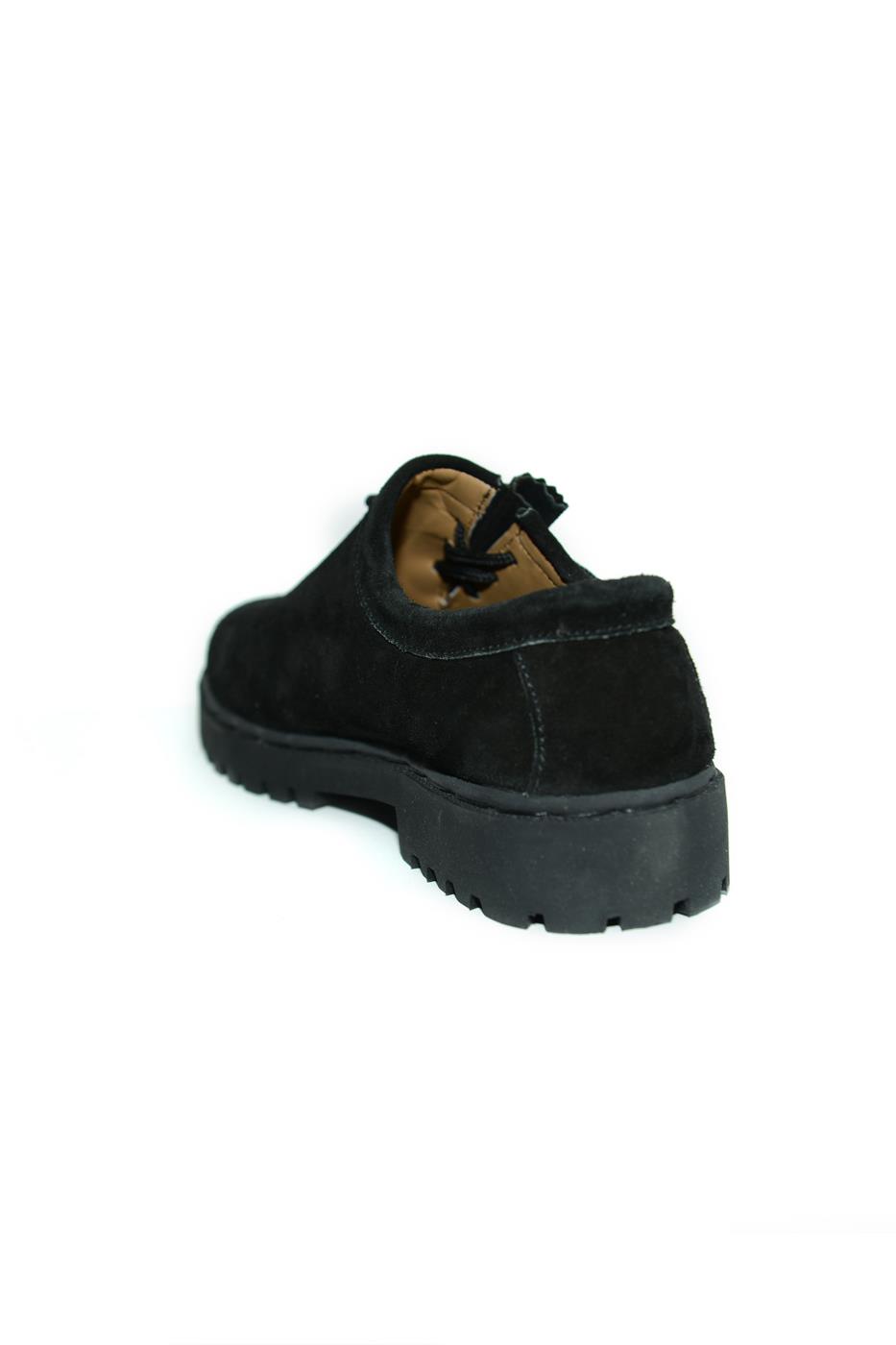 Schuhe schwarz Wildleder