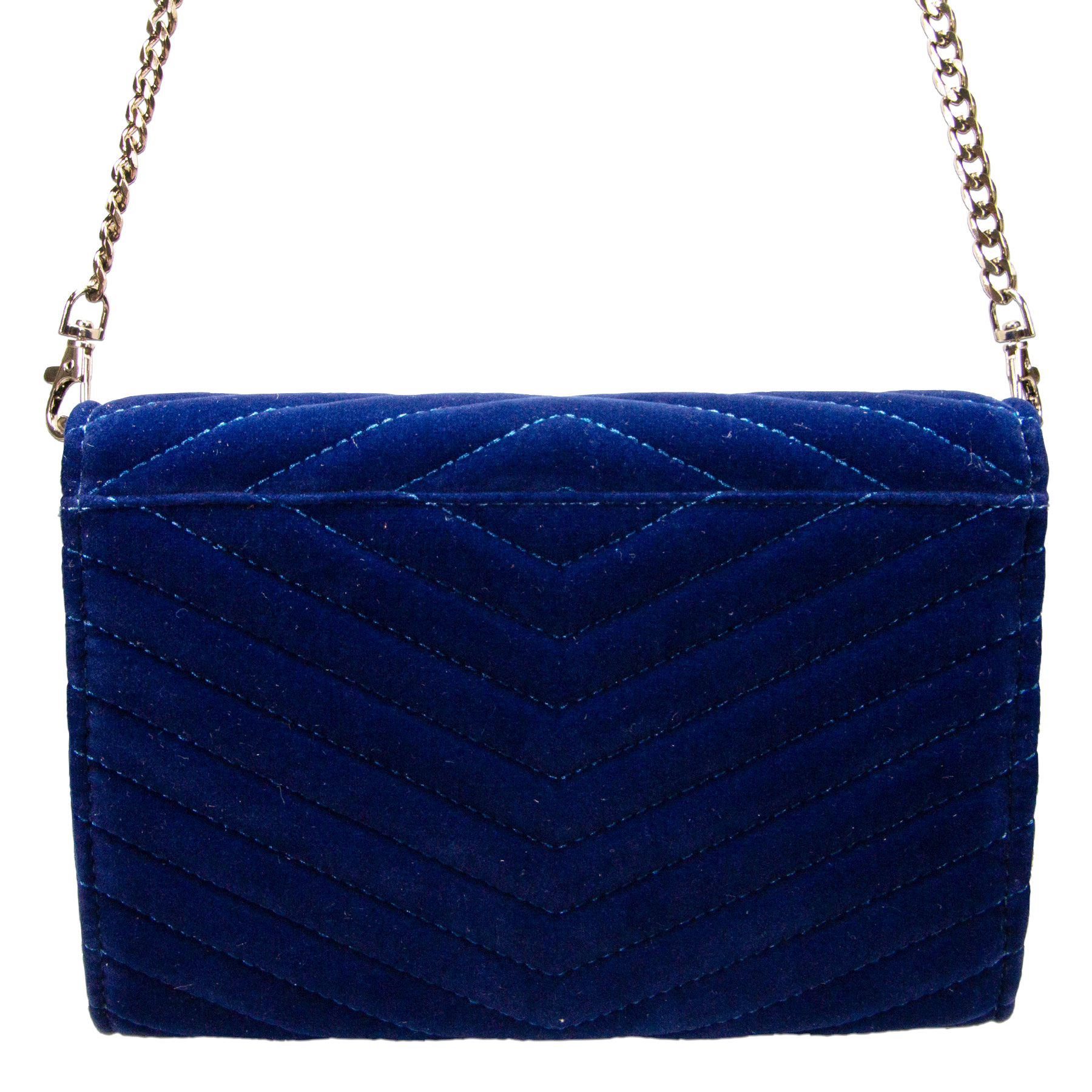 Trachten Dirndltasche Charlotte Samt Blau