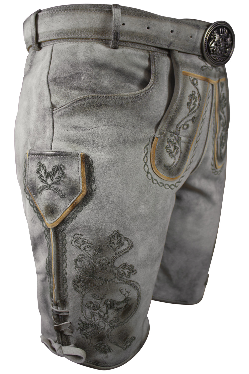 Kurze Wildbock Lederhose Felix