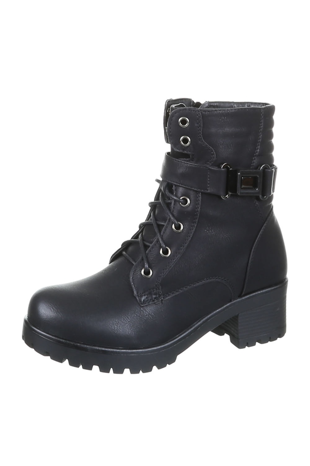 Damen Boots schwarz 2