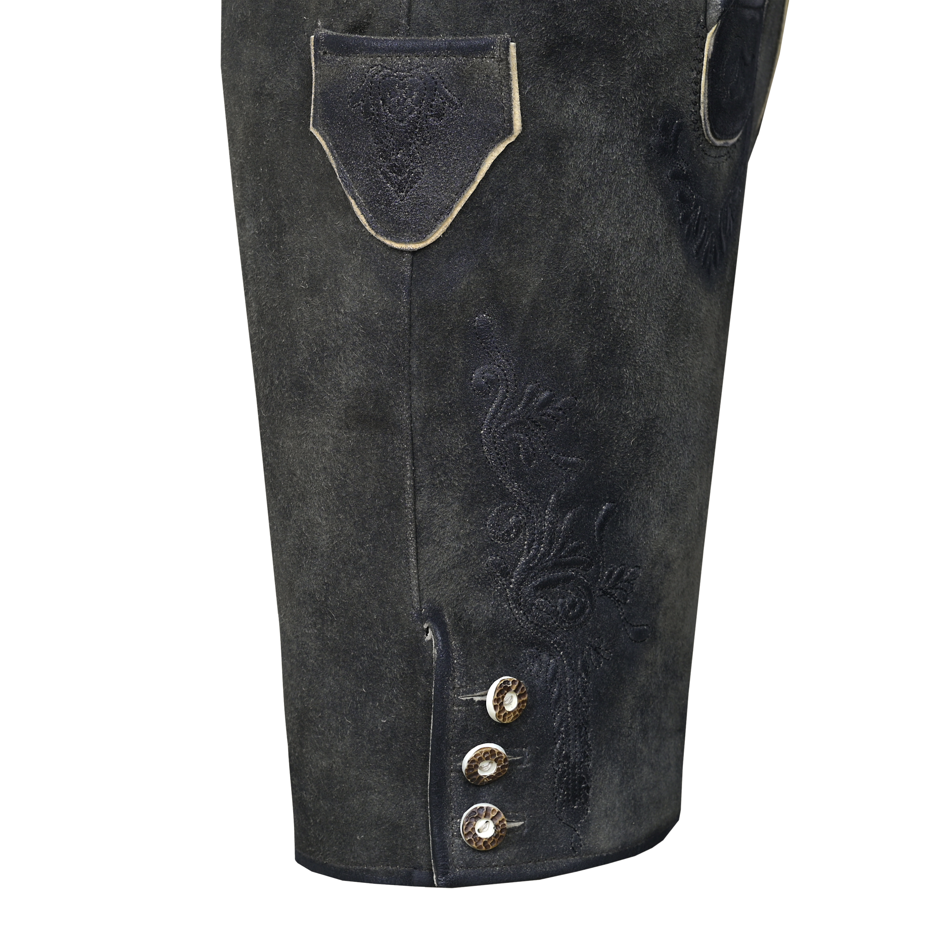 Kurze Wildbock Lederhose Alois