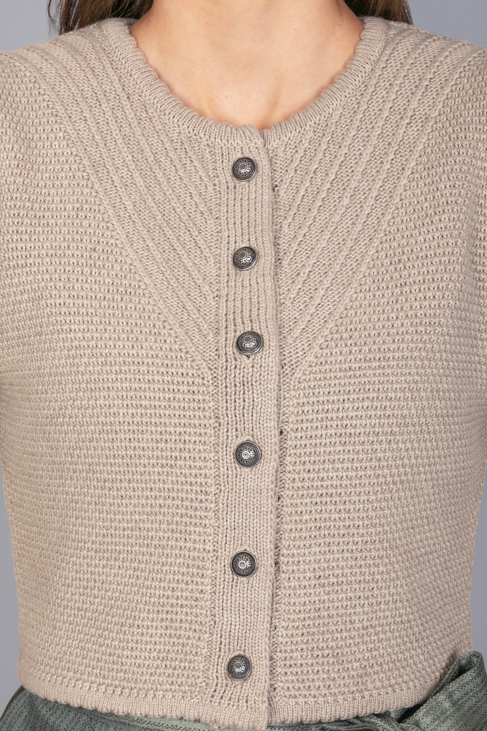 Strickjacke Isa Creme