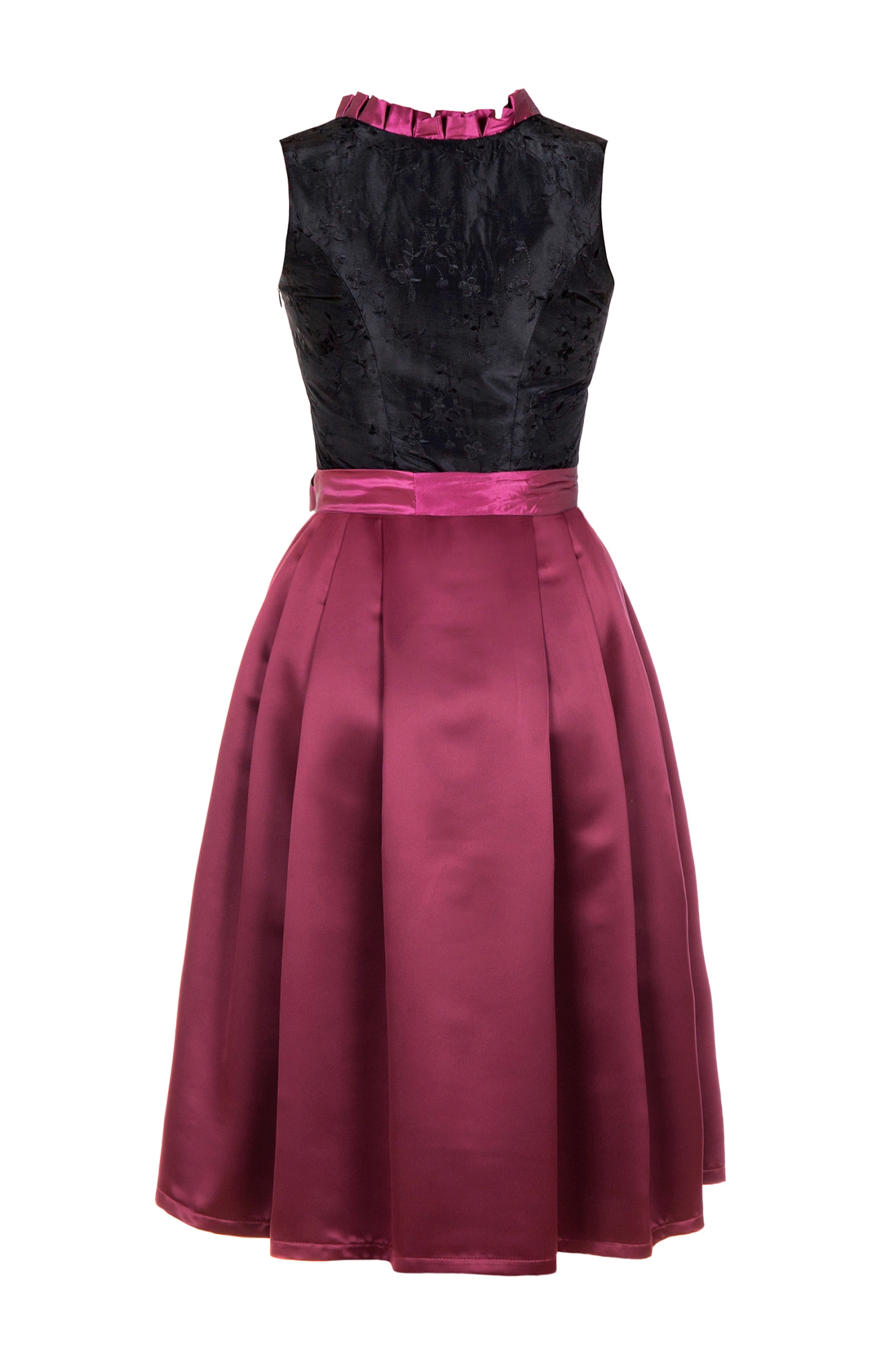 Midi Dirndl Made in Germany  bordeaux pink