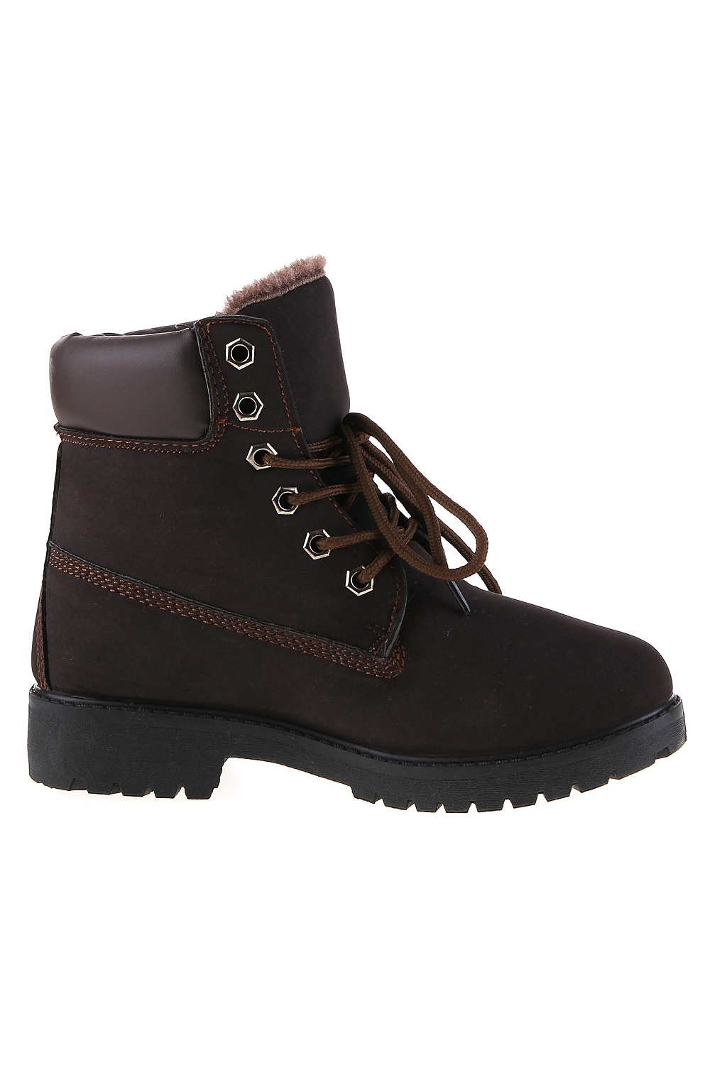 Damen Boots-Freizeitschuhe braun