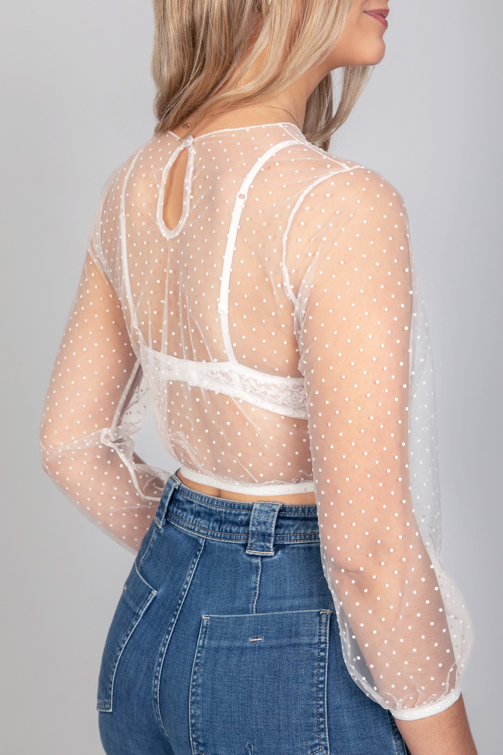 Dirndlbluse Martha Weiß