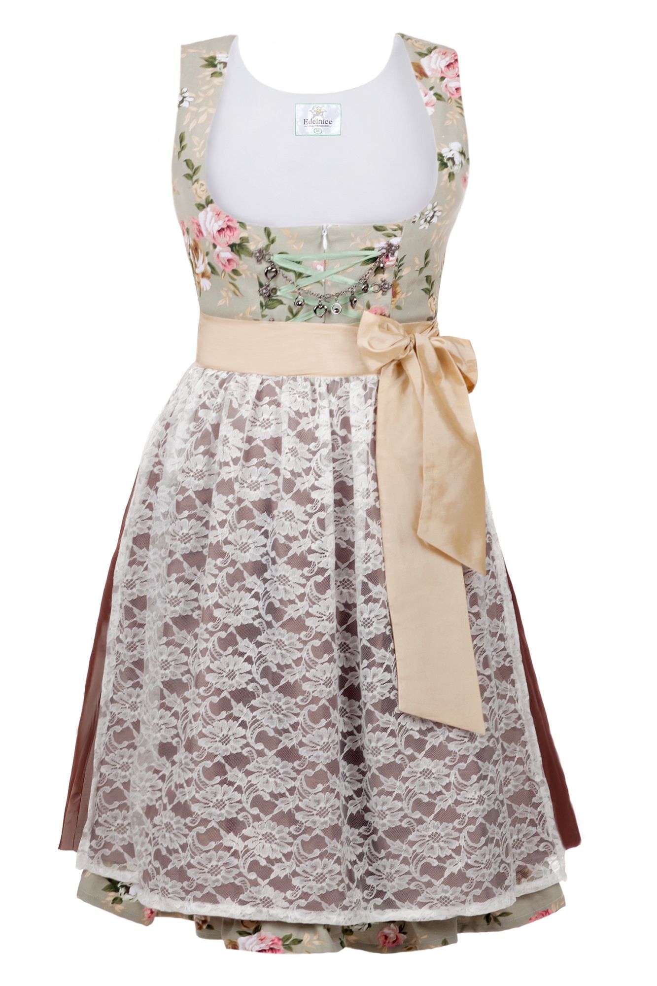 Midi Dirndl Blumen exclusive