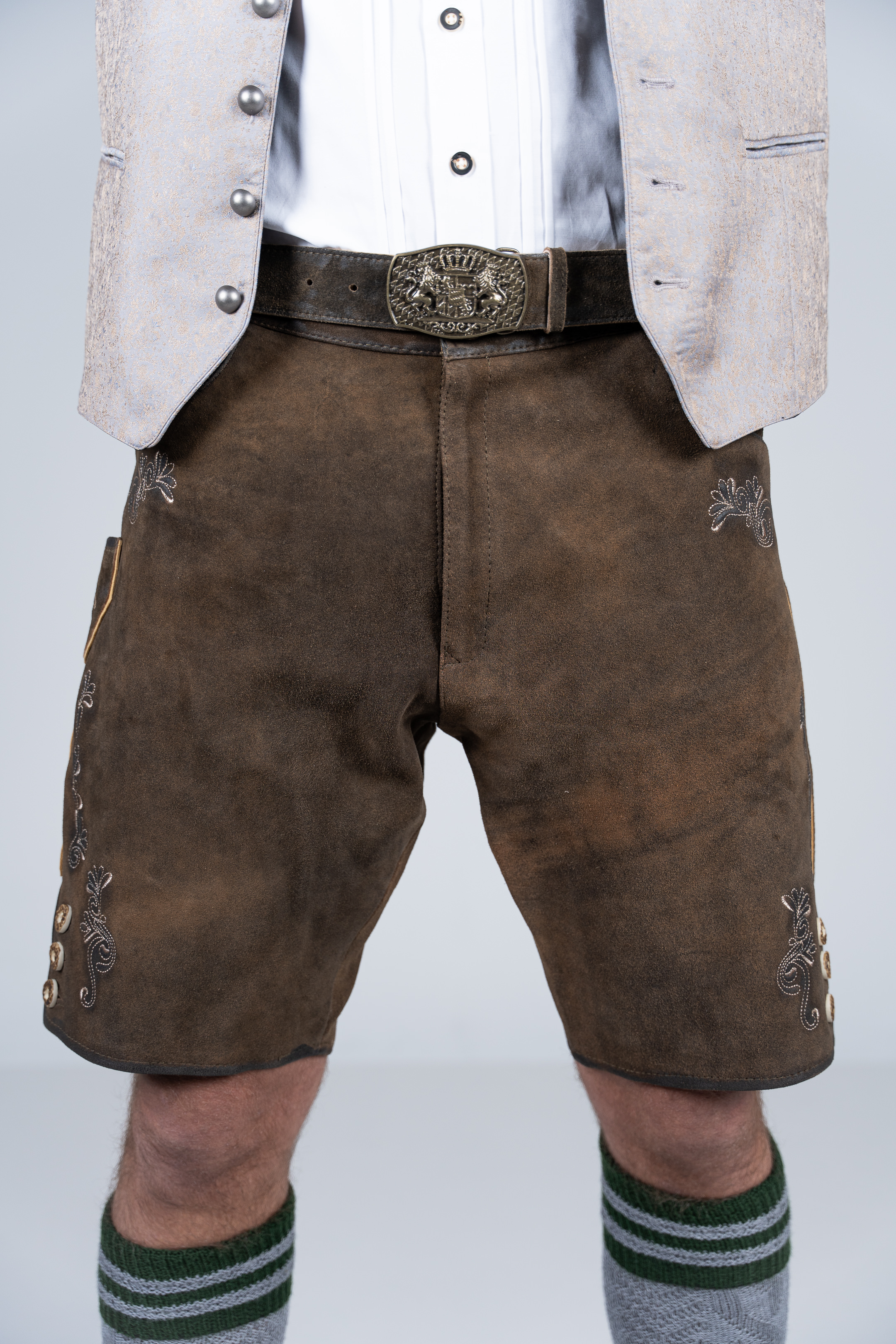 Kurze Wildbock Lederhose Lothar