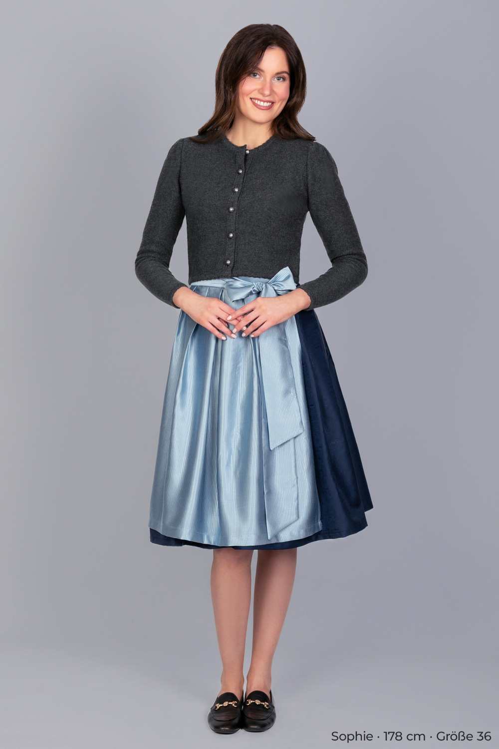 Strickjacke Sophie anthrazit