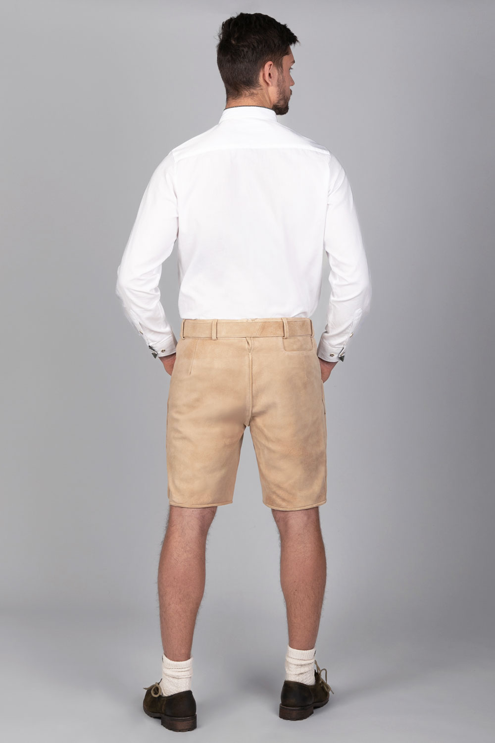 Kurze Wildbock Lederhose Balthasar