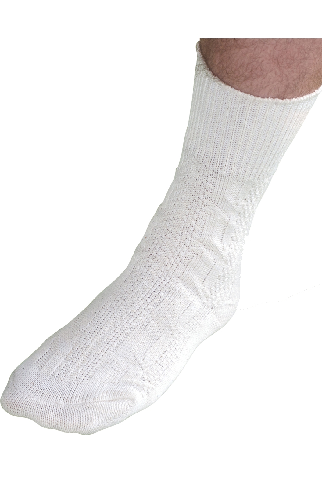 kurze Socken Trachtensocken Zopfmuster