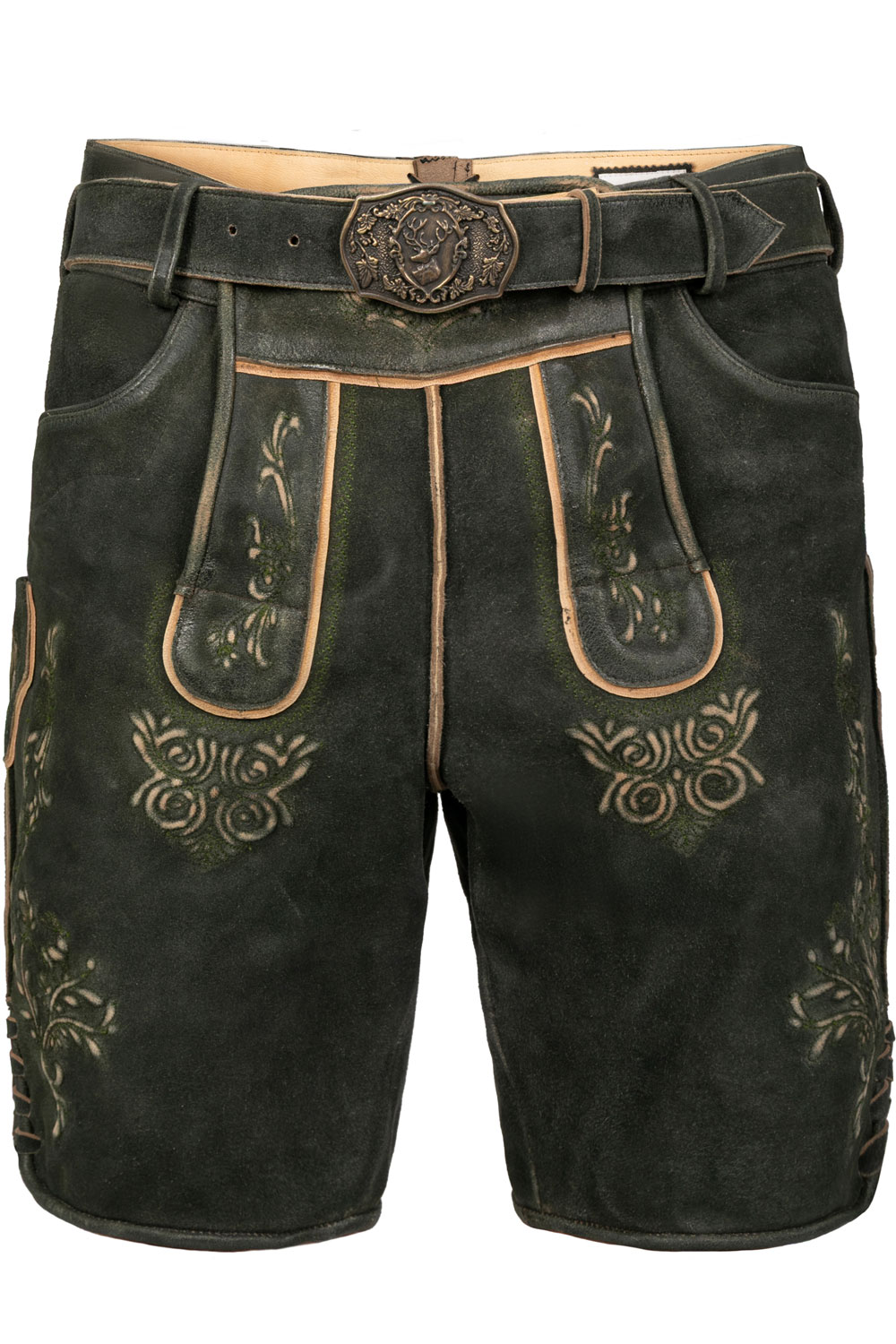 Kurze Wildbock Lederhose Friedl