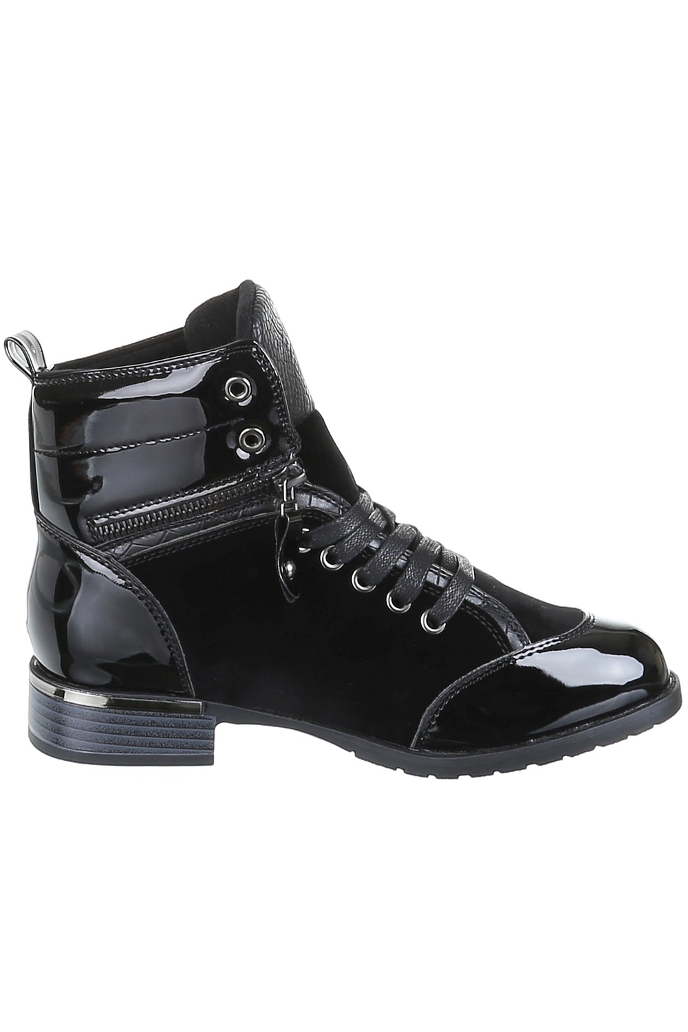 Damen Stiefeletten schwarz