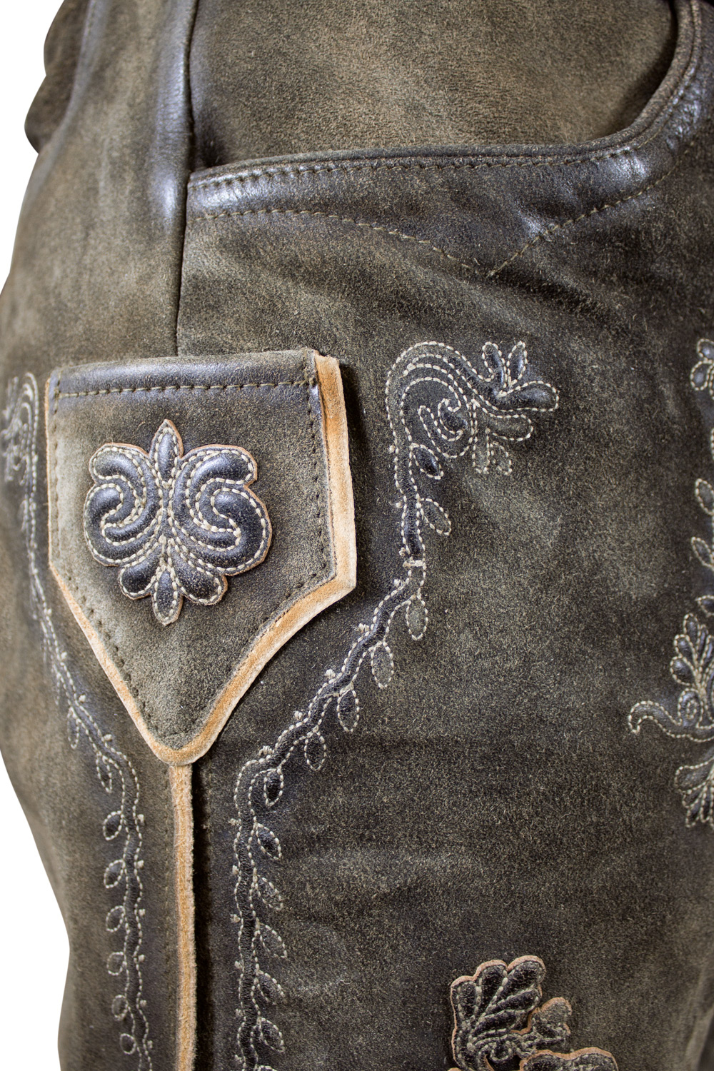 Kurze Wildbock Lederhose Marcel